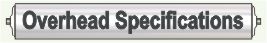 Overhead Specifications
